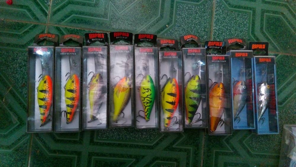 เหยื่อปลอม rapala rr8 rr9 เลิกผลิตแล้วหรือครับ