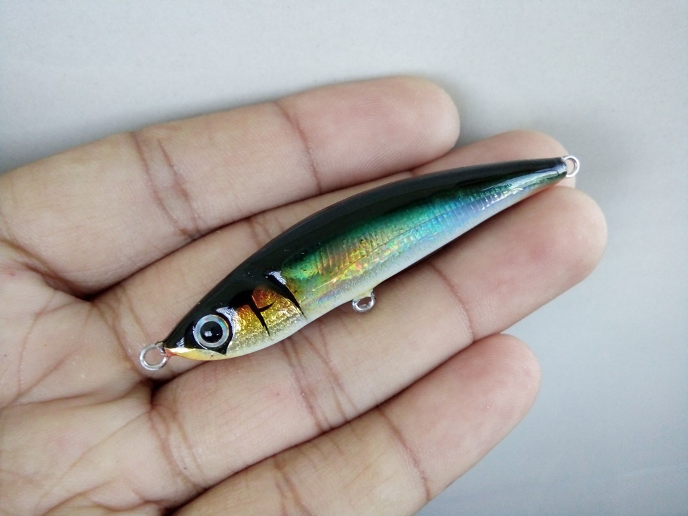 Wooden lure by PG (lipless 6cm)