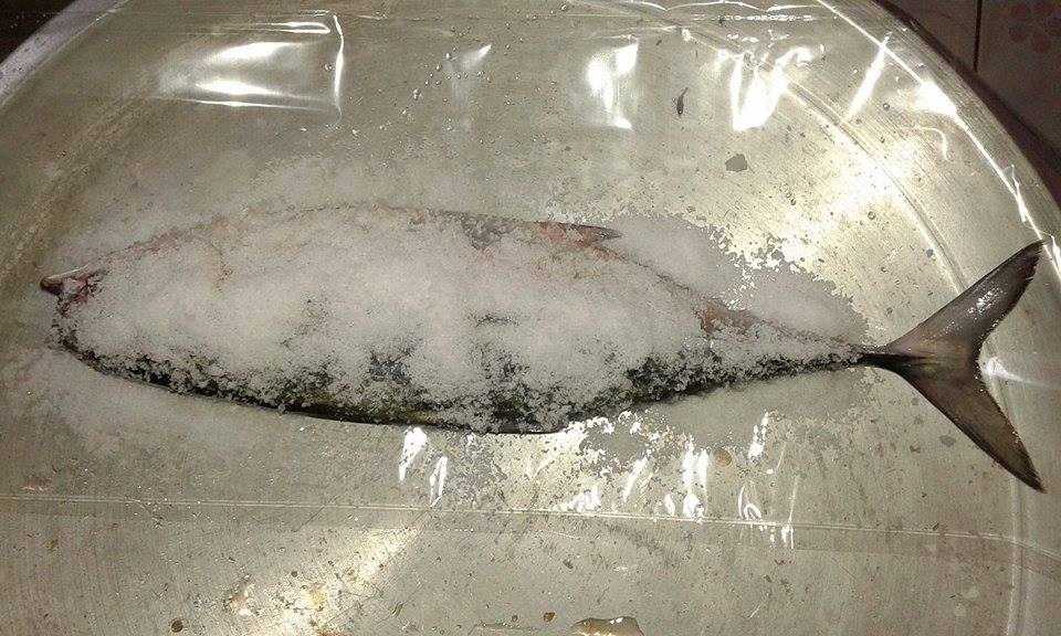 ทำปลาหางแข็งเค็มหอม