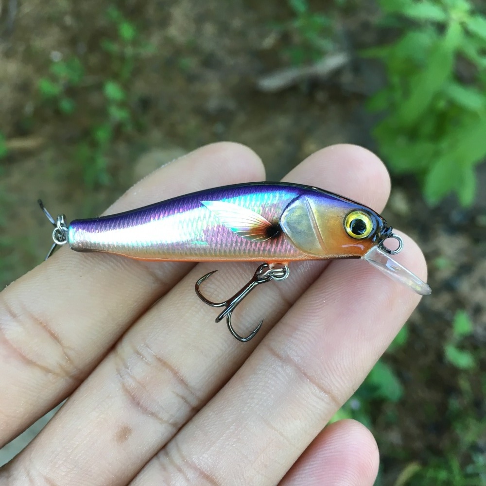 Minnow สีเหลือบ