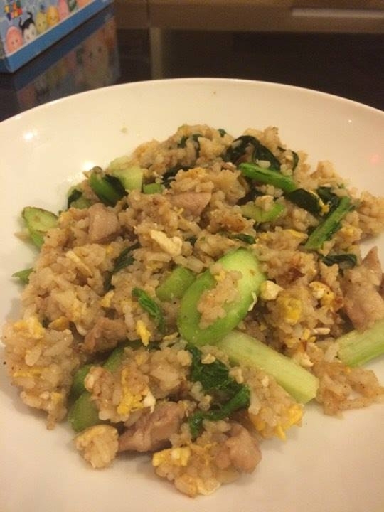 ข้าวผัดเนื้อสันคอวัว