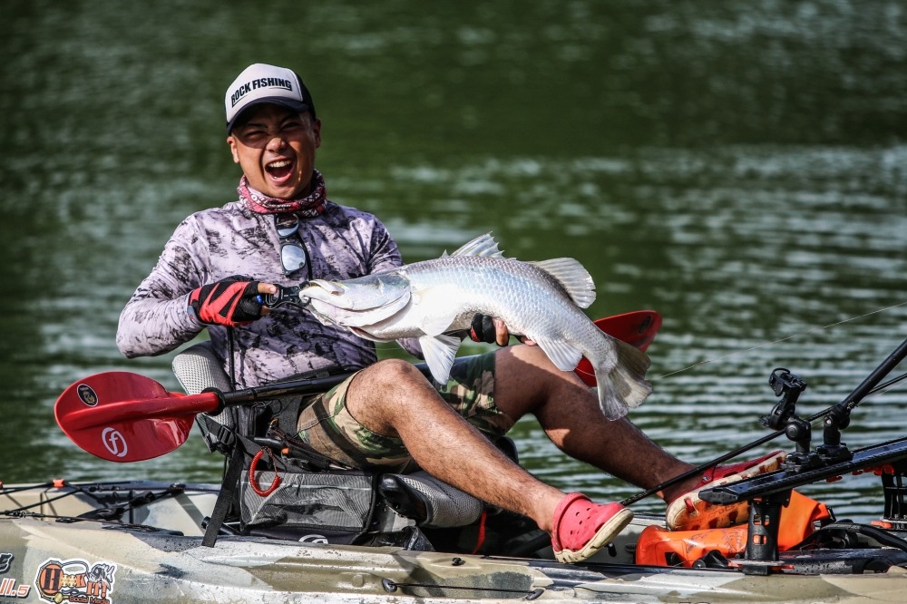 KAYAK FISHING IN THE GIANT