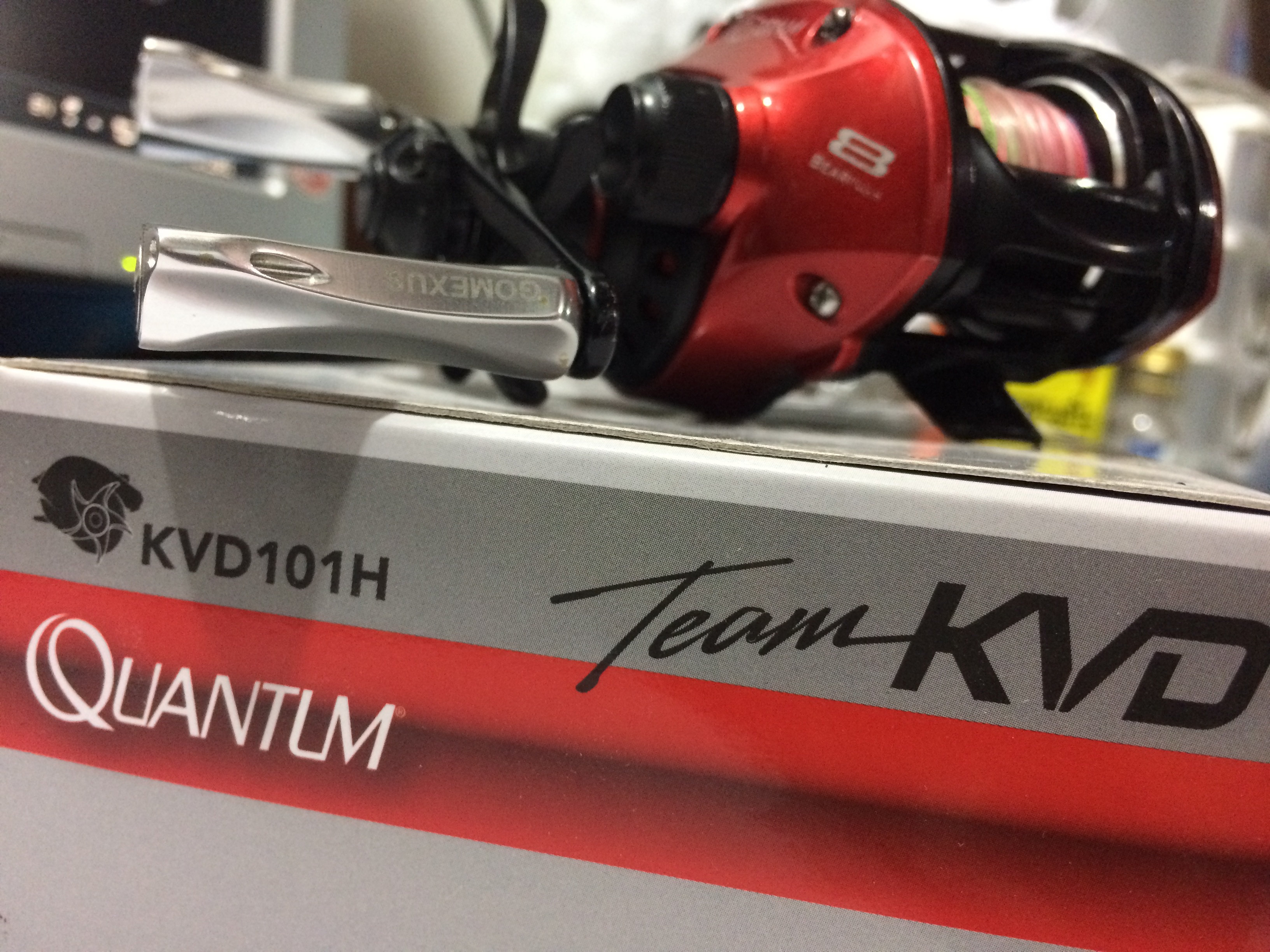 Quantum Team KVD 2016 กดฟรีสปูลแล้วสับแขนฟรีสปูลไม่เด้งกลับ แก้ได้ง่ายนิดเดียว