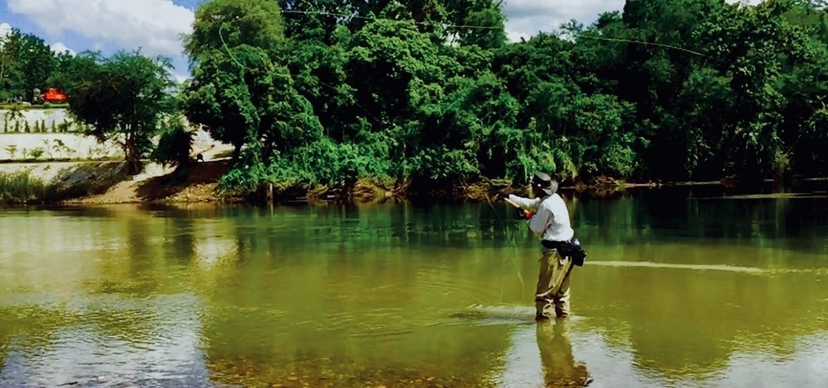 Spey casting with double hand Rod / มาตีสเปย์ กับคันฟลายแบบ2มือกันครับ 