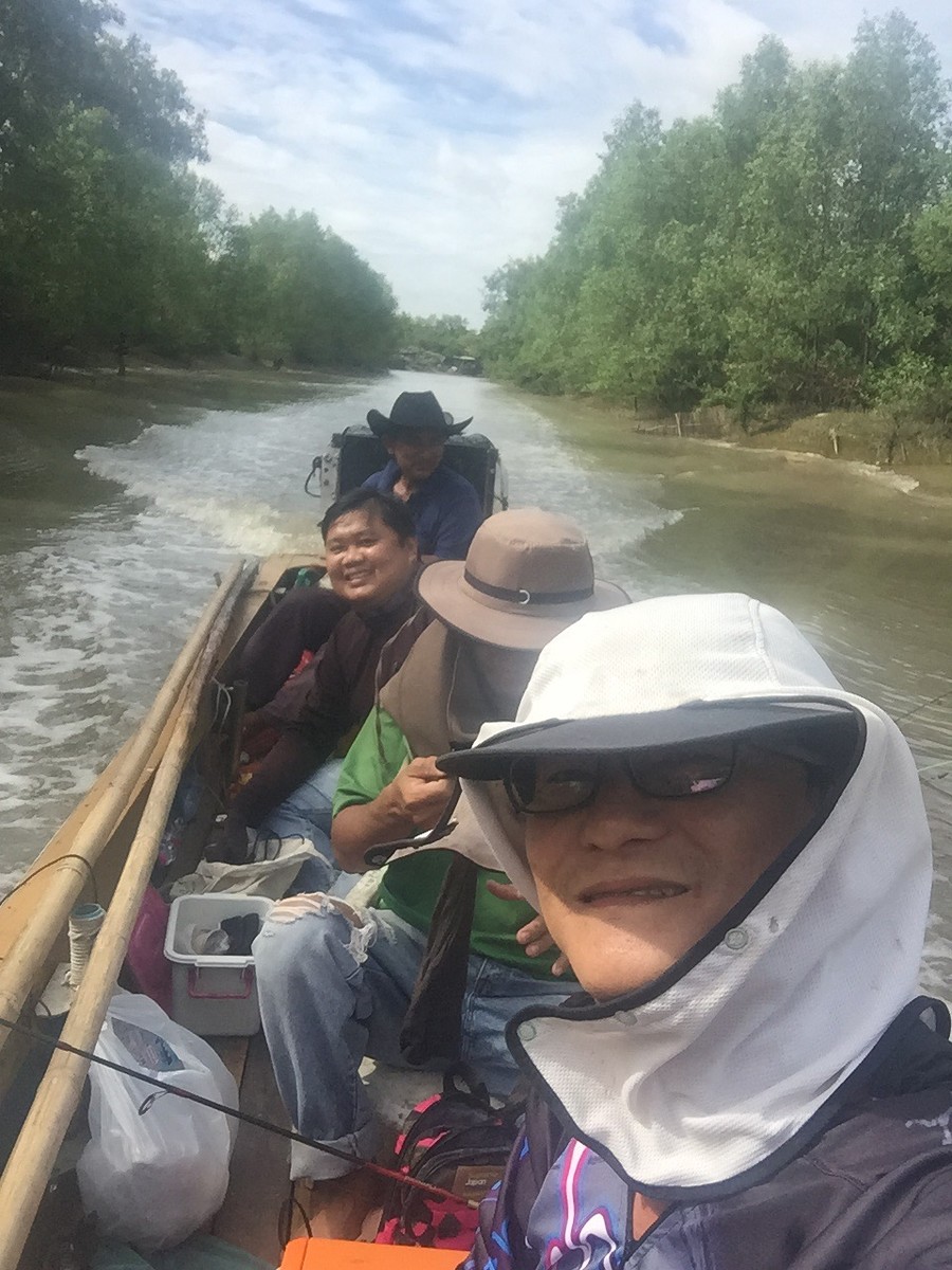 ฝนมา ลองตกกุ้งปางปะกง2