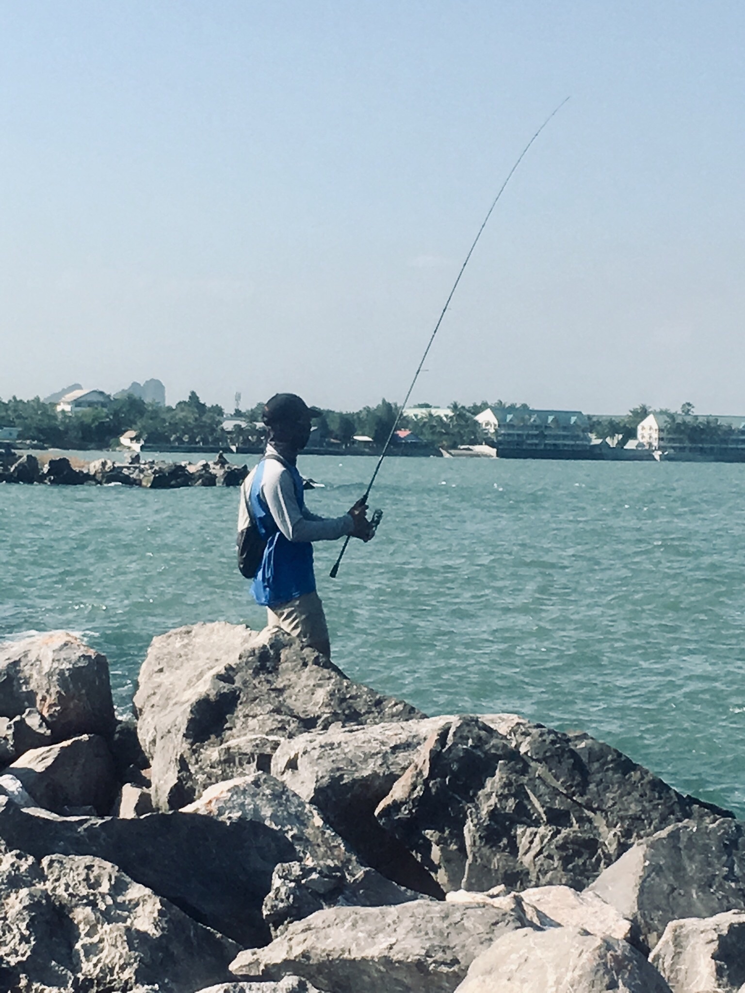 Cha am light rock fishing Fishing Photo