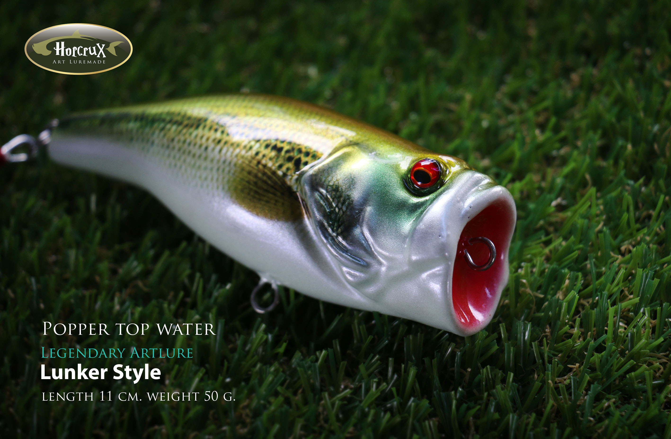 Popper legend : Lunker Style : Handmade Fishing Tackle