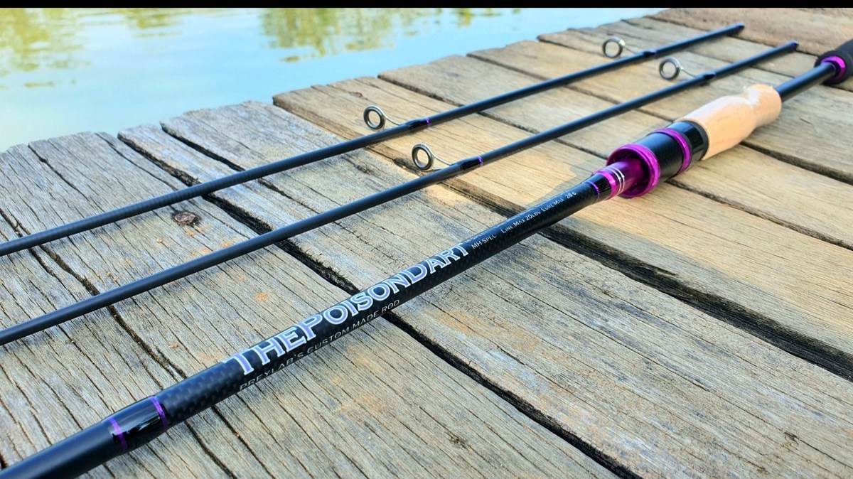 คัน The Poison Dart Max16/20lbs PREYLAB's custom rod