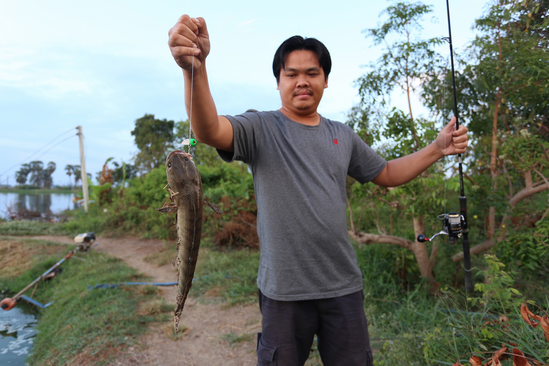 รวมทริปตกปลาช่อนคลอง15กับเครซี่ฟิชชิ่งทีม : Fishing Photo