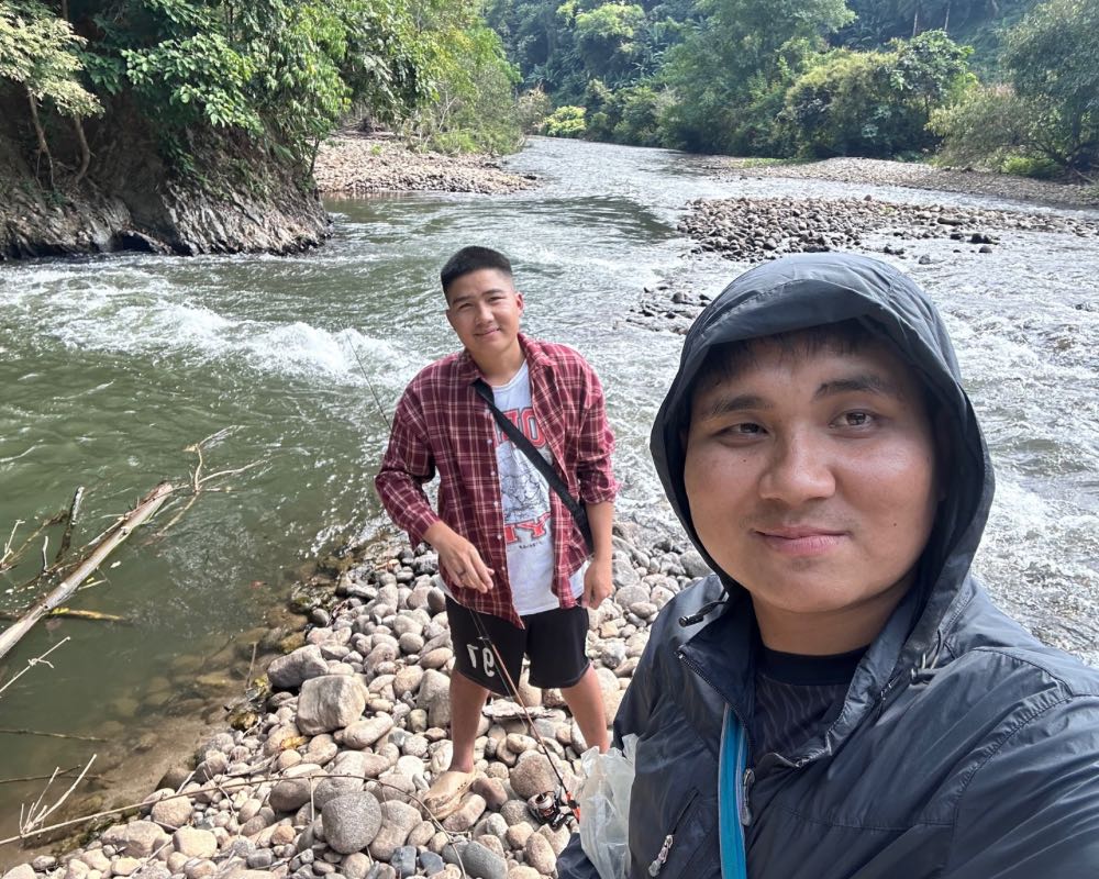 (เอาใหม่ครับ) ปลาพลวง แถวบ้านผาแดง อมก๋อย เชียงใหม่ต้นหนาว ปลายฝน กัดดีมากครับ