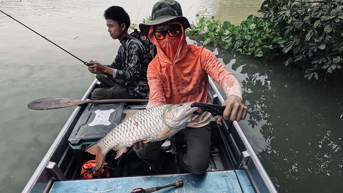 แม่น้ำน้อย...มีแต่กระสูบไซส์ใหญ่ๆ