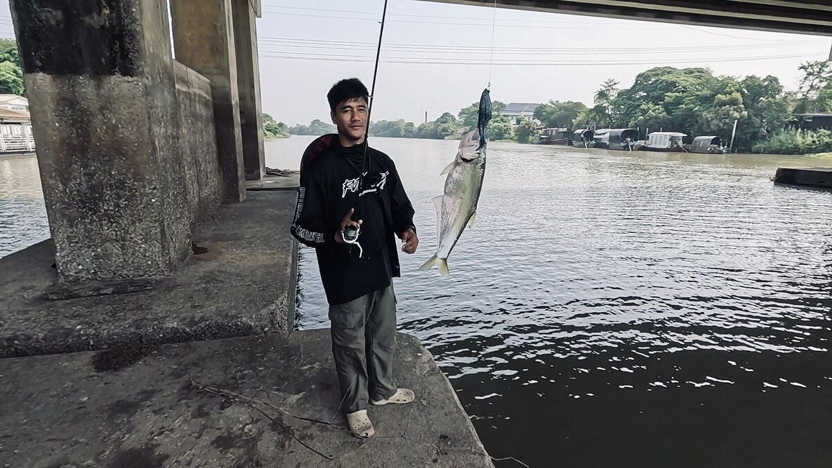 แม่น้ำน้อยวันที่ปลาหายาก...เกือบหลับแต่กลับมาได้