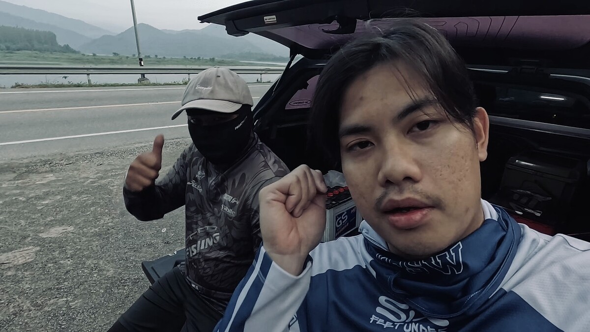 ตกกระสูบอ่างห้วยท่าเคย ในวันที่ฟ้าไม่ค่อยเป็นใจ