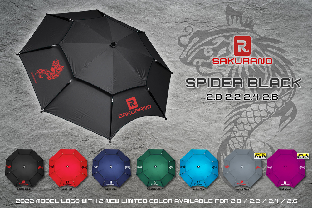 [b]Spider BLACK[/b]

ขนาดที่มีจำหน่าย
2.0 - เลิกผลิต
2.2 - 990 บาท
2.4 - 1090 บาท
2.6 - 1190 บ