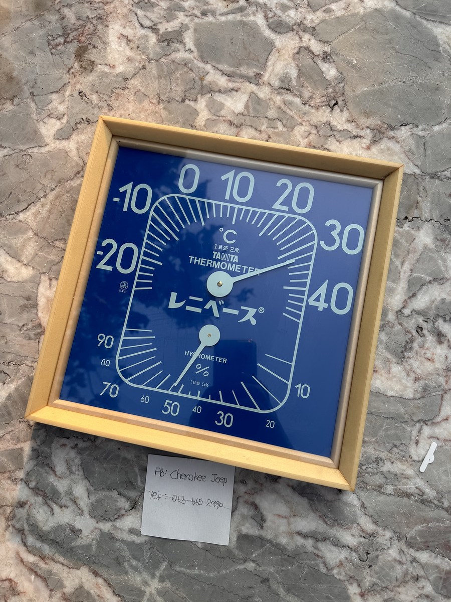 Thermometer ….วินเทจ งานของ TANITA …JAPAN …แบบแขวนติดผนัง