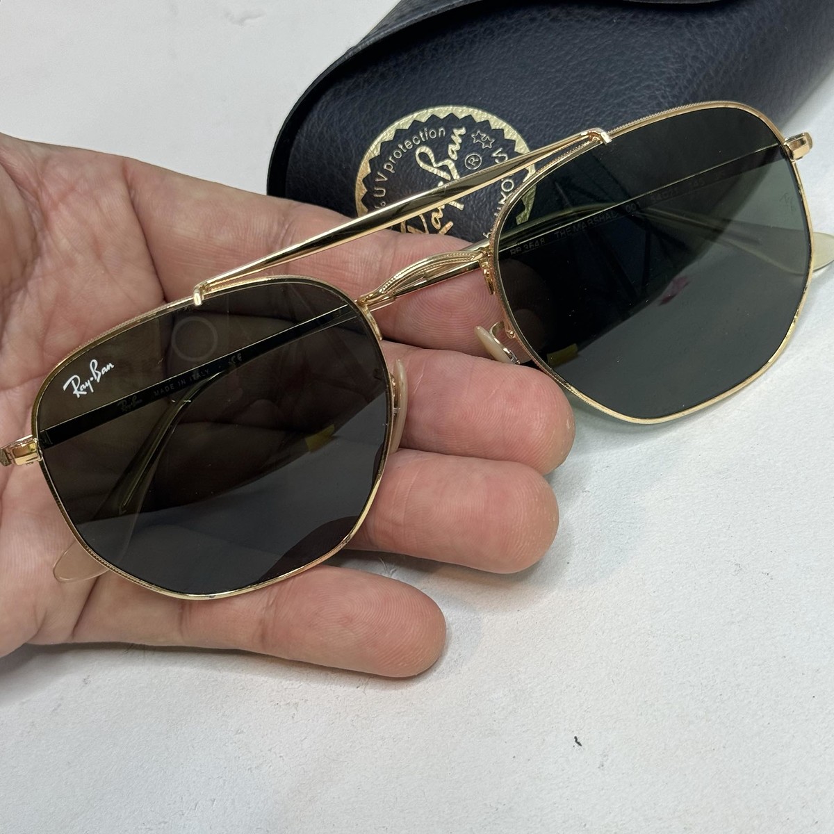 Rayban Marshal RB3648 แท้สภาพสวยเลนส์เดิมๆไม่มีลอย 1850รวมส่ง