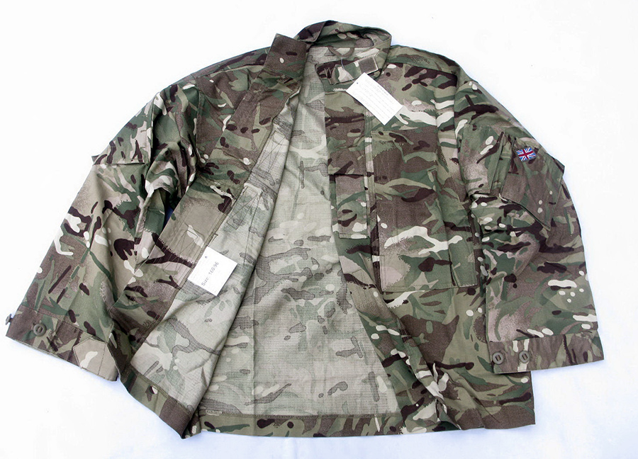 Genuine British army Issue combat field jacket multicam military soldier