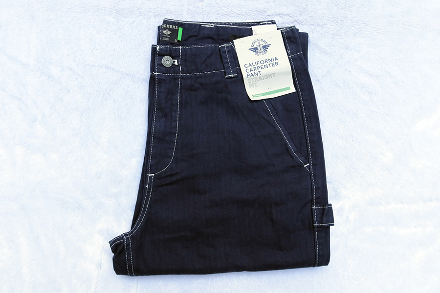 DOCKERS california carpenter straight fit /w.34/35 กางเกงขายาวทรงสวยใหม่