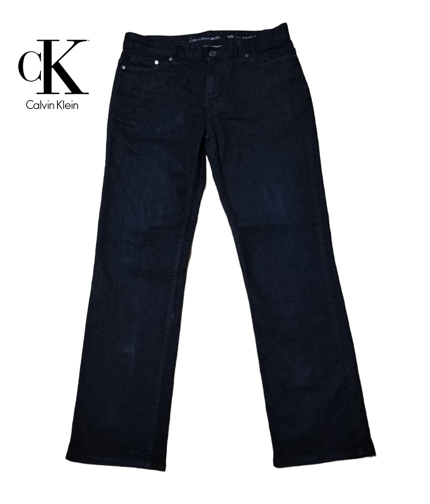 ++ Calvin Klein Jeans   รอบเอว 34 นิ้ว     สีเข้ม สวย