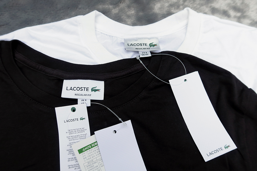 Lacoste Logo graphic print 