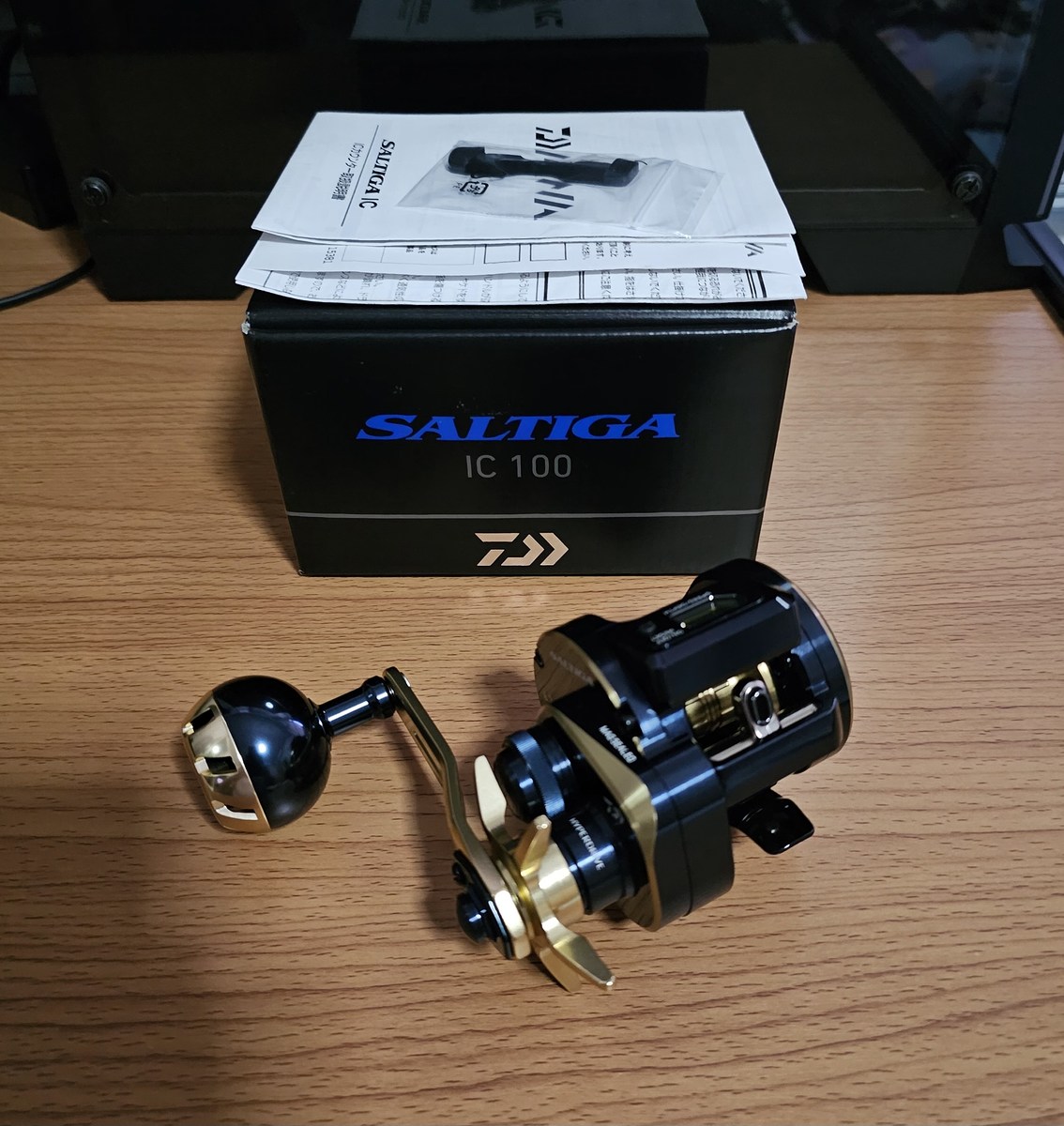 Vาย​รอก​ Daiwa​ Saltiga​ IC100 สภาพ​ 100% อุปกรณ์​ครบ