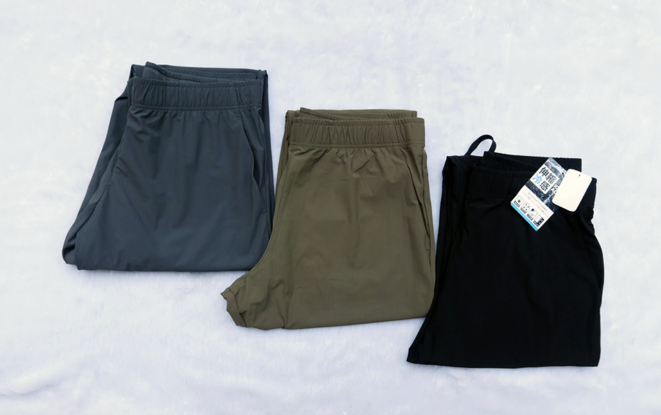 CLOSSHI /L/LL กางเกงขายาวผ้ายืดแห้งเร็ว 3 สีสวยใหม่จากญี่ปุ่น ราคารวมส่ง kerry