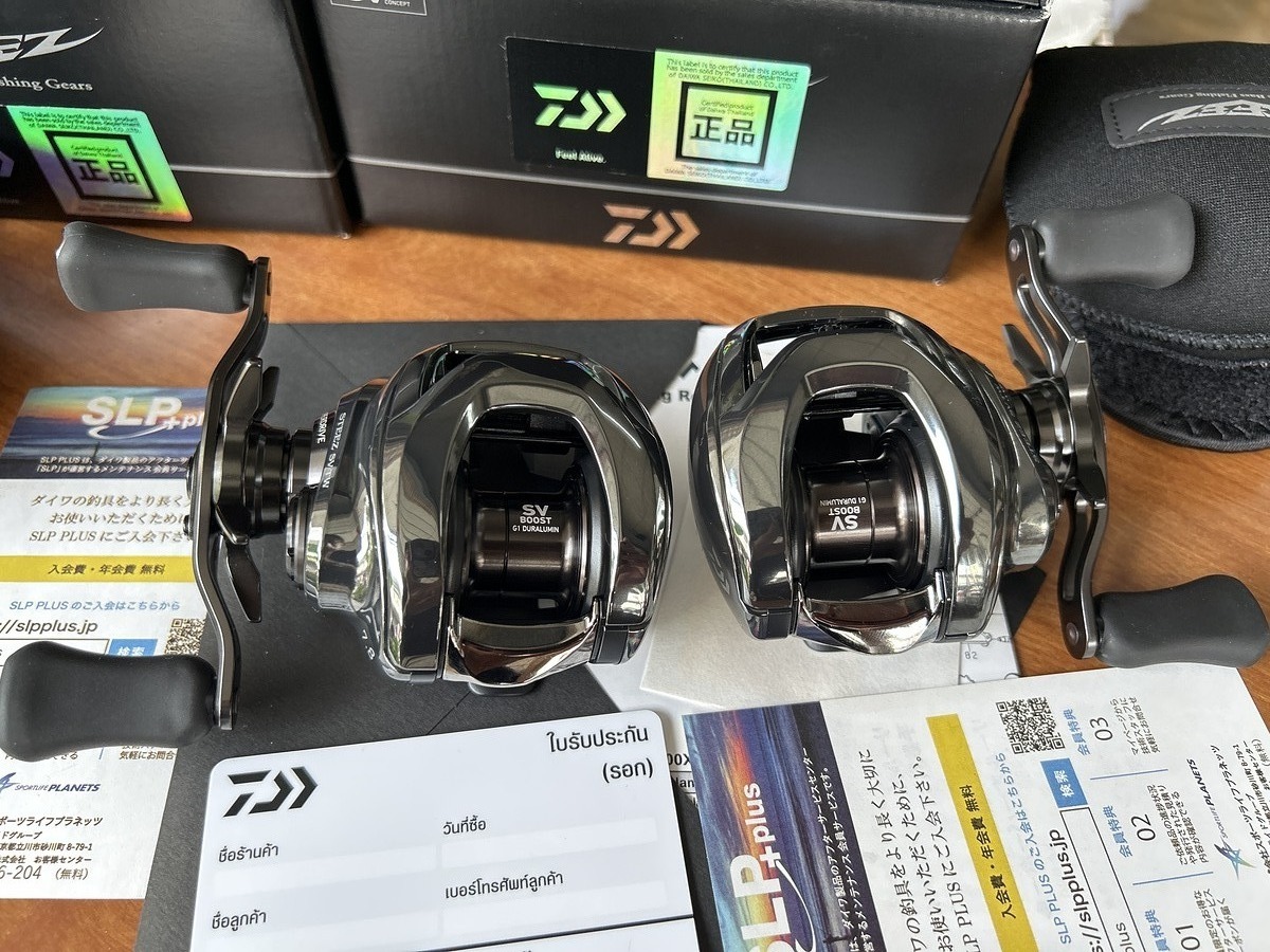 Daiwa Steez SV TW 100H / 100HL 24’ new in Box ..