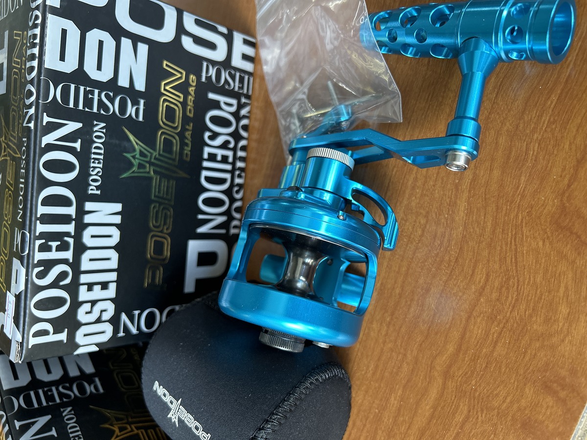 รอกPoseidon 450R สีBlue / สี Gold 