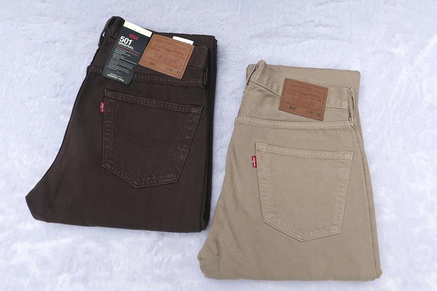 LEVI'S 501 Big E PREMIUM /32/34/36/38 ยีนส์ขายาวทรงกระบอกสวยใหม่ลิขสิทธิ์ของแท้