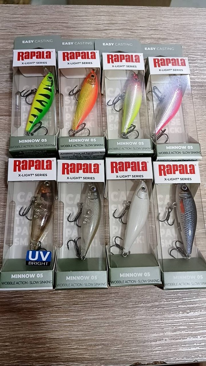 เหยื่อปลอม RAPALA MINNOW 05 FNM05 SLOWSINKING