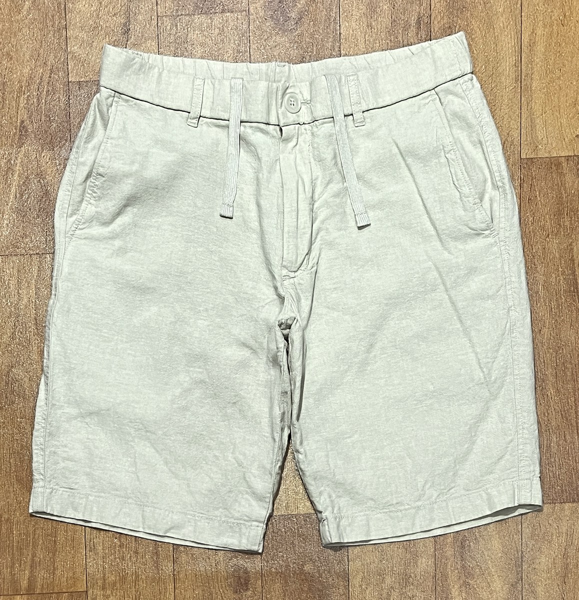 กางเกงขาสั้น UNIQLO LINEN SHORT PANTS 