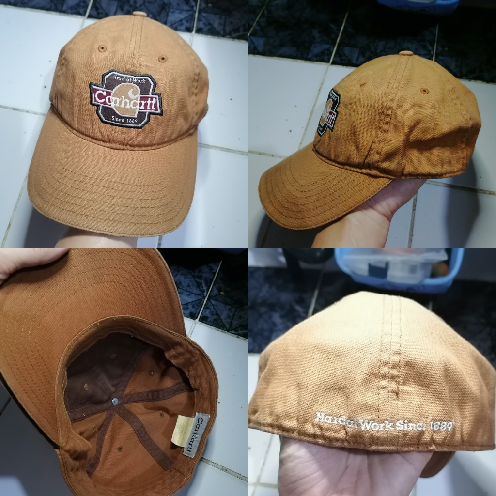 4.หมวก​แบรนด์.Carhartt.แท้​ โดยรวมสวย​ ขยาดฟรี​ไซ​ร์​ สายแคมป์​ปิ้ง​  ราคา​ 380​ พร้อมส่งems