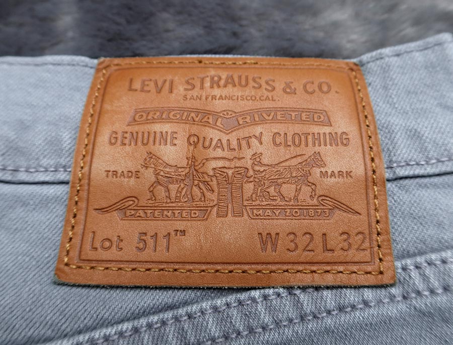 LEVI'S 511 Big E PREMIUM Skinny /w.34/38 กางเกงยีนส์ขายาวทรงเข้ารูปสวยใหม่แท้