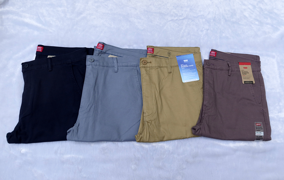 LEVI'S CHINO STANDARD TAPER /w.32/34/36/38 กางเกงขายาวทรงสวยใหม่แท้ รวมส่ง kerry