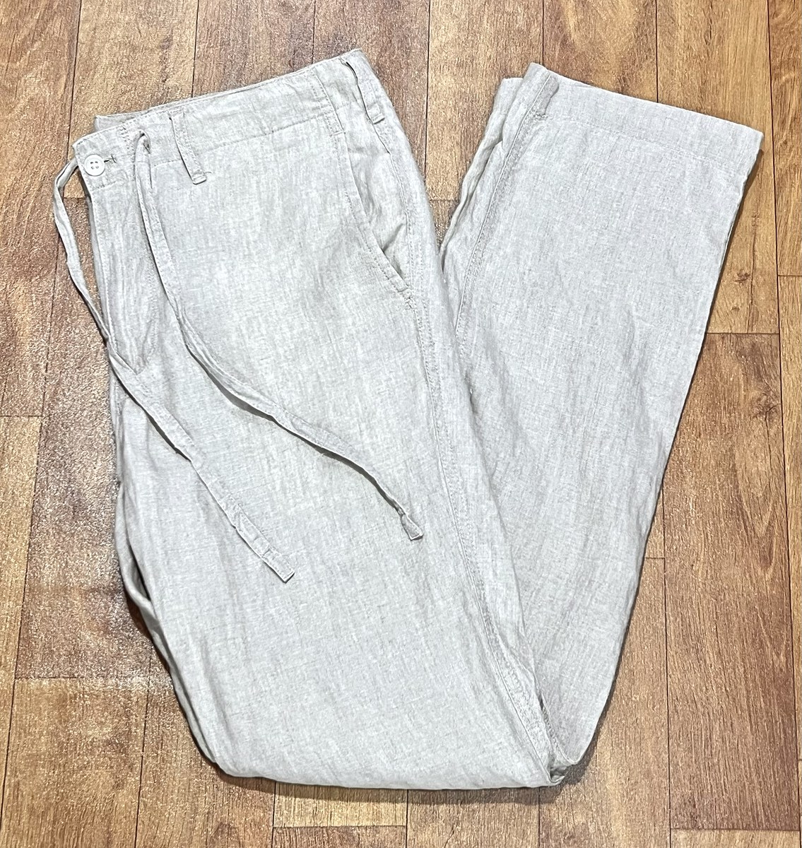 กางเกงขายาว MUJI LINEN PANTS