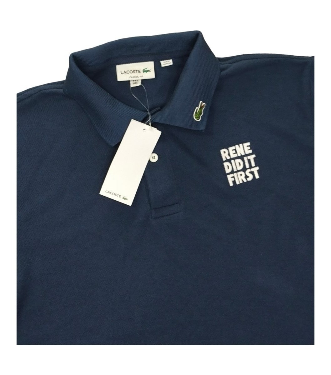 เสื้อโปโล lacoste แท้มือ1 L42นิ้ว วัดจริง กระดุมมีโลโก้ lacoste สวยงามครับ