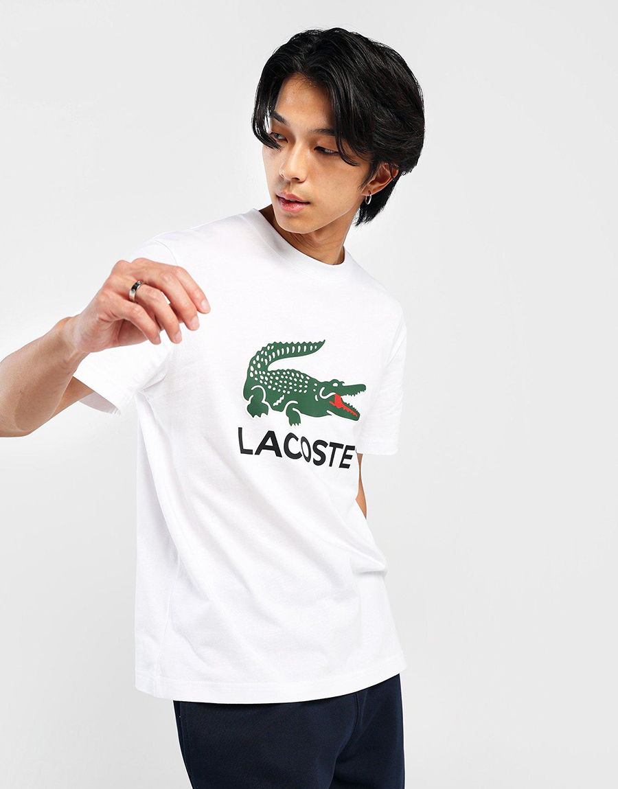 Lacoste Logo graphic print