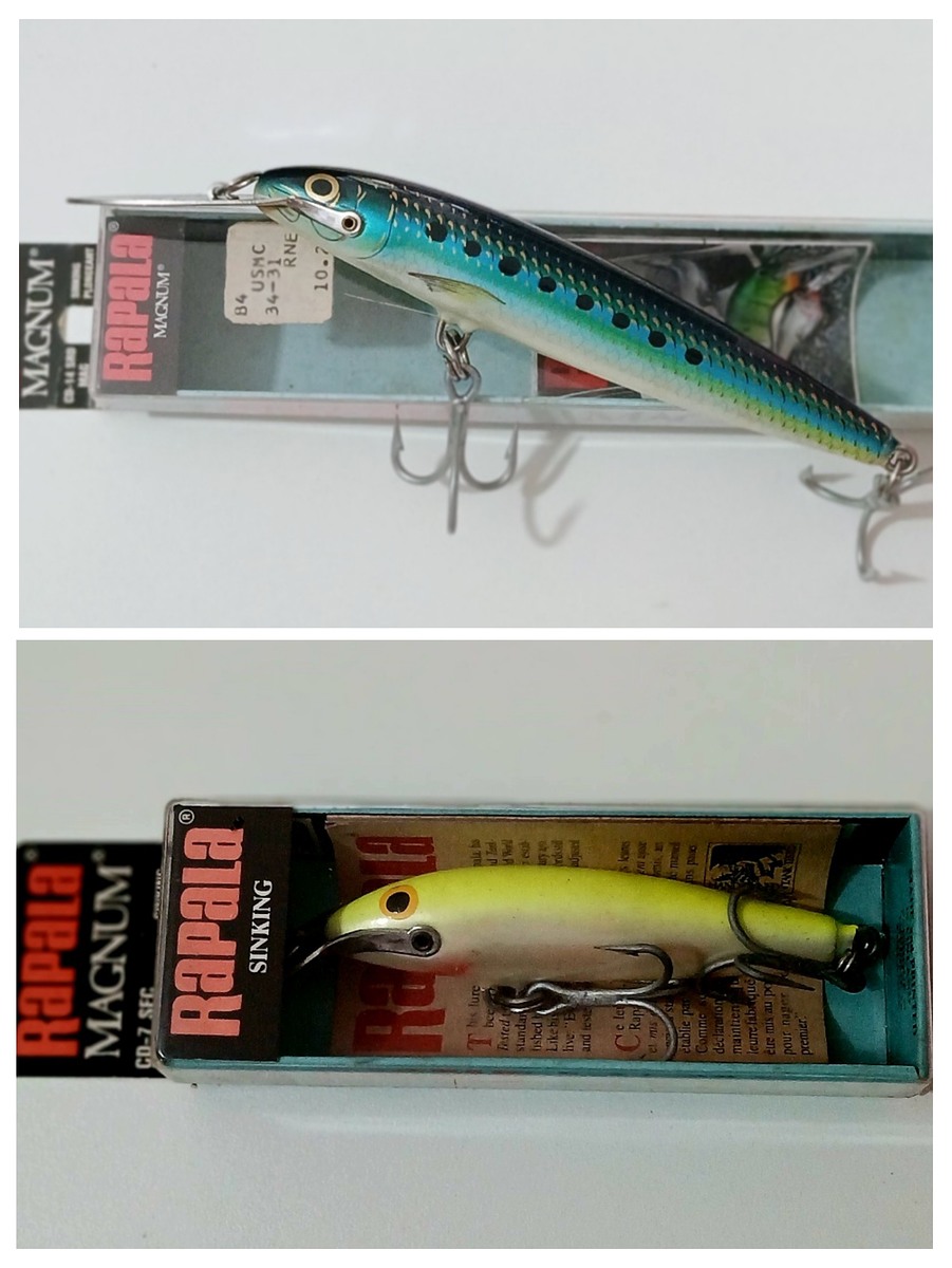 
[b]บนลงล่าง[/b]

1. Rapala Magnum CD-14 SRD  (Ireland) รุ่นเก่า หายาก กล่องเปิด ฝาร้าว

[b]ขาย