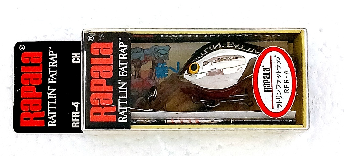 1. Rapala Rattlin Fat Rap RFR-4 CH (Finland) JAPAN VERSION


[b]ขายตัวละ 450 บาท รวมส่งค่ะ[/b]

