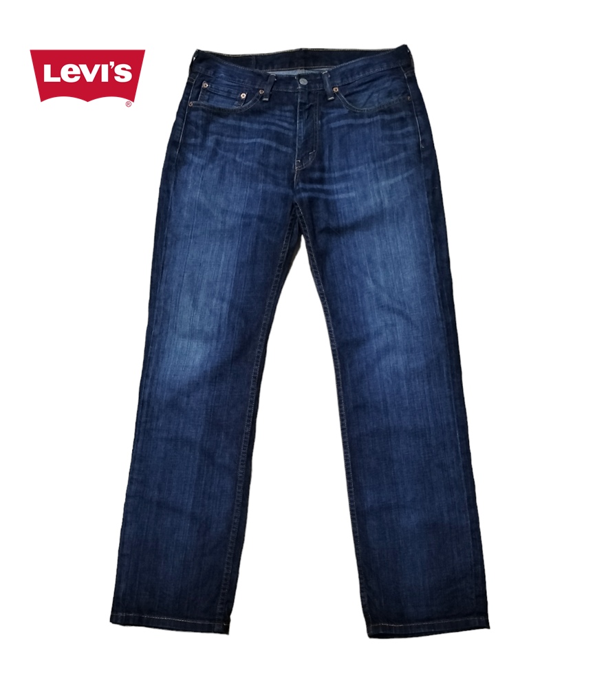 ++ LEVI'S  514 ทรงกระบอก ผ้ายืด   รอบเอว 33  ( นิ้ว ) M