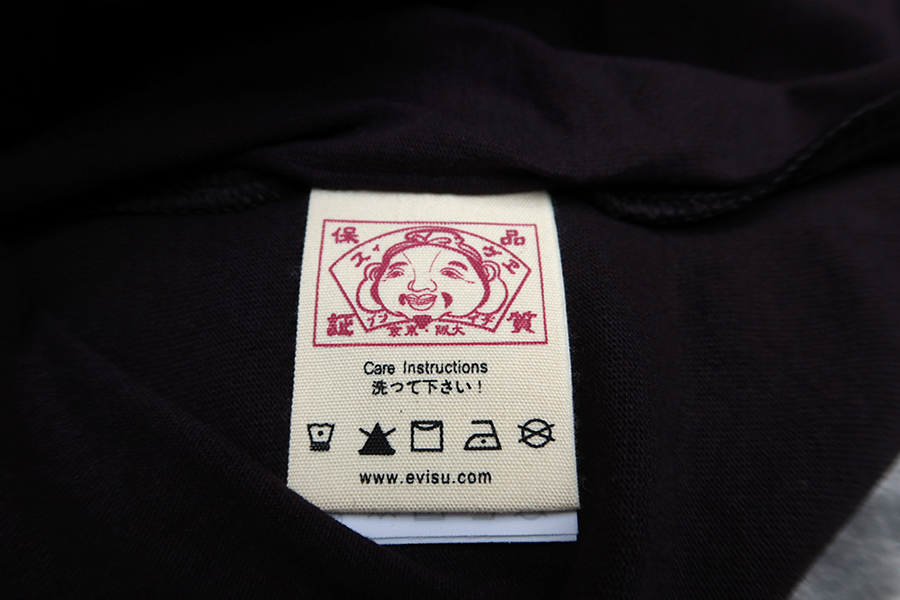 Evisu Godhead fisherman emblem