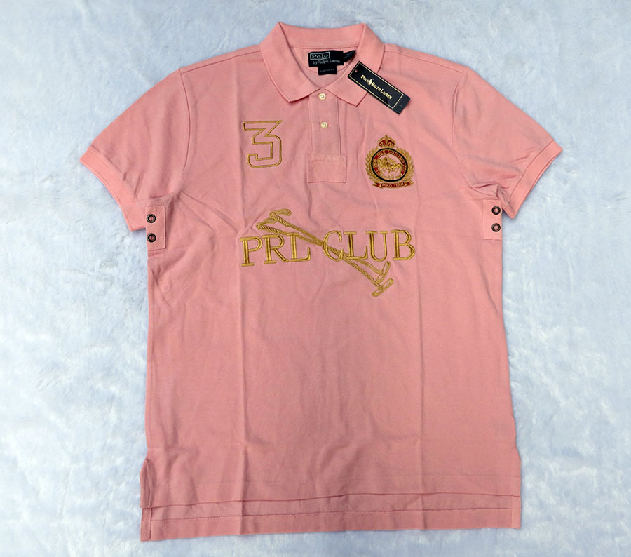 Polo Ralph Lauren custom fit /M/L/XL (42/44/46) เสื้อยืดปกโปโล 3 สีสวยใหม่แท้