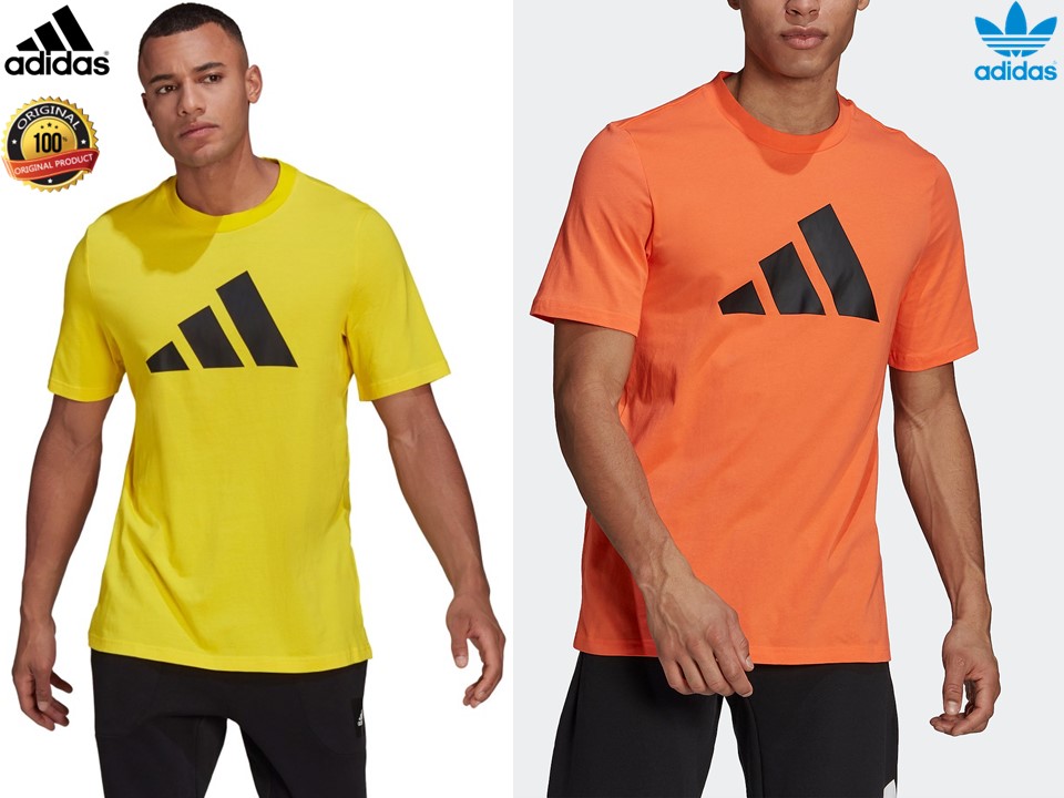 300 รอบอก 39/42/45”คอกลมแขนสั้นเนื้อผ้านุ่ม adidas Performance M FI TEE BOS A