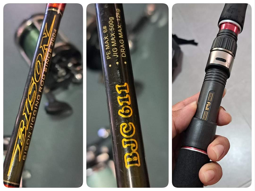 คันที่ 6 = 700 บาท
Bison Jigging Rod