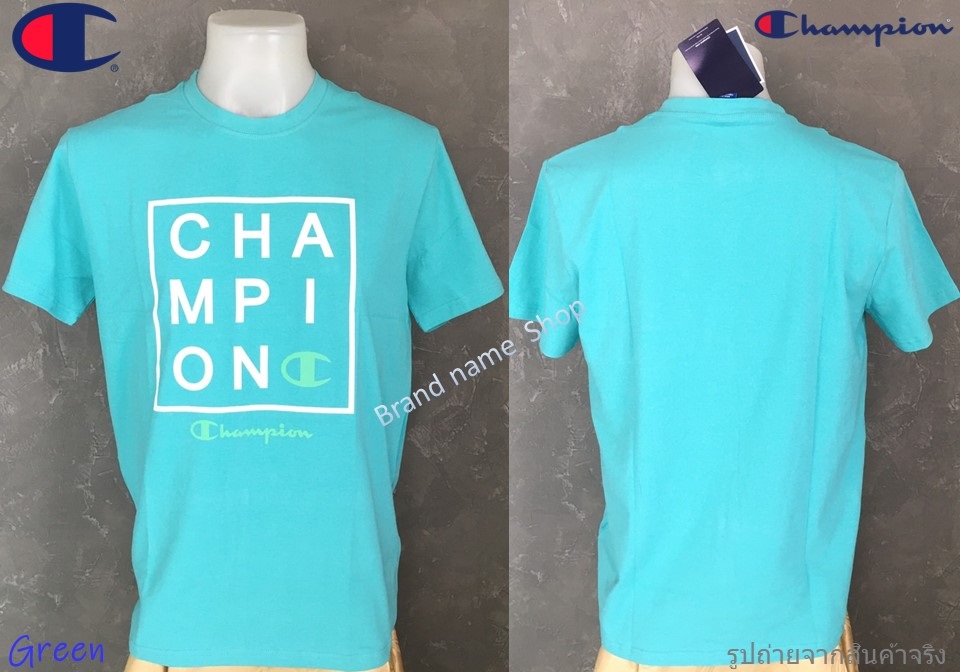 เสื้อคอกลม Champion Japan Line Short Sleeve T-shirt 

•Green
Size XL : (สำหรับรอบอก 45-46”) อกกว้