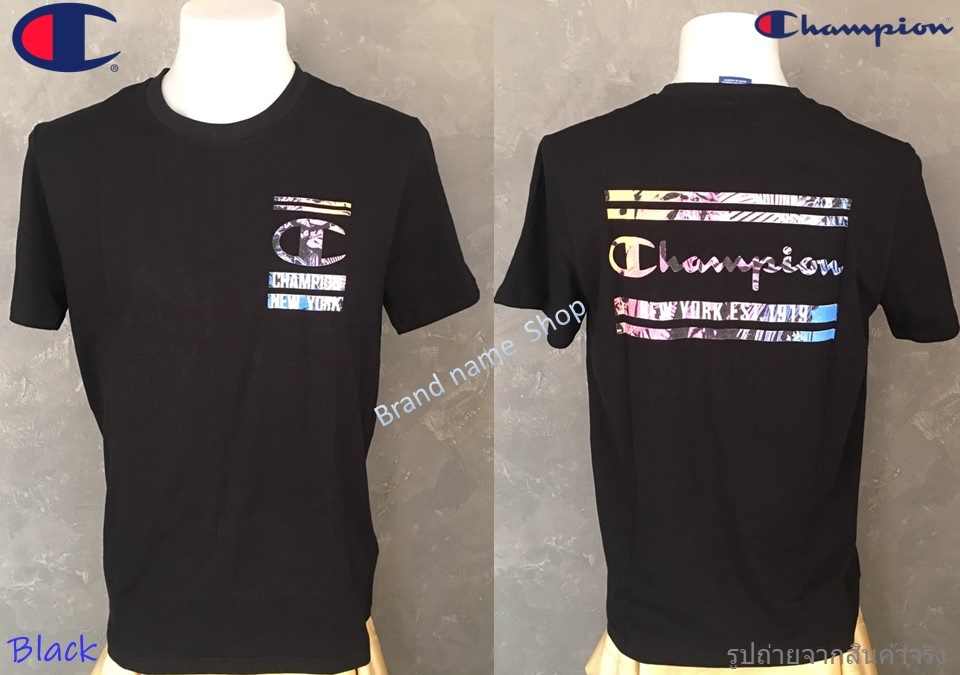 เสื้อคอกลม Champion Graphic Gallery t-shirt 

•Black
Size XL : (สำหรับรอบอก 45-46”) อกกว้าง 23 นิ