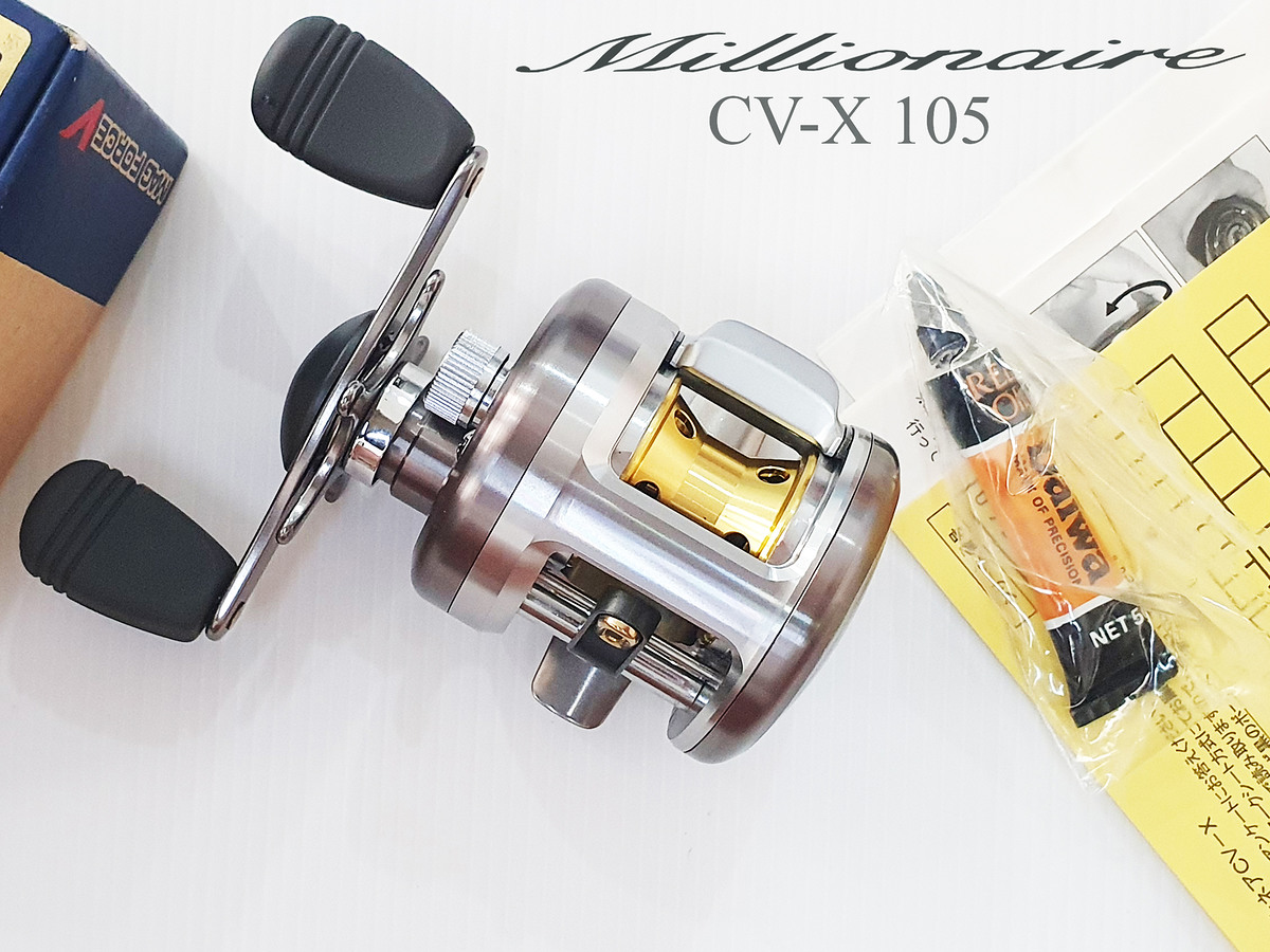 * * * *DAIWA MILLIONAIRE CV-X 105 (รอกใหม่)* * * *