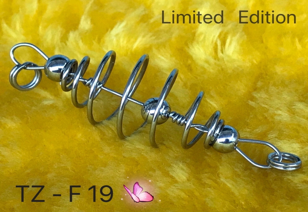 ตะกร้อตกปลา  STAINLESS STEEL SUS 304  แบบมีกริ่ง  รุ่น  TZ - F 19