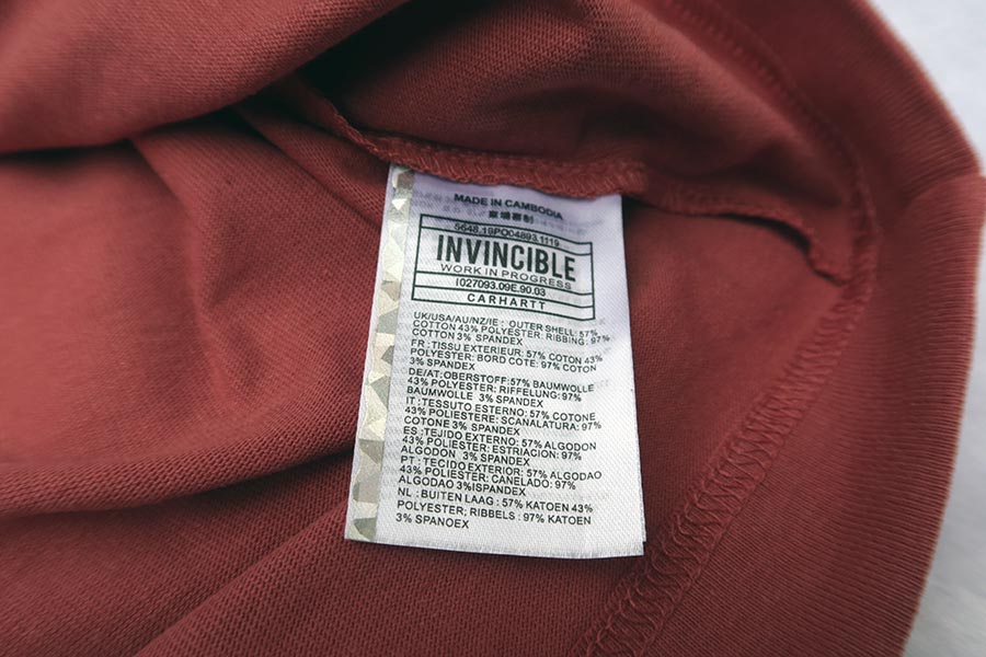 carhartt wip s/s invincible 15 pocket t-shirt