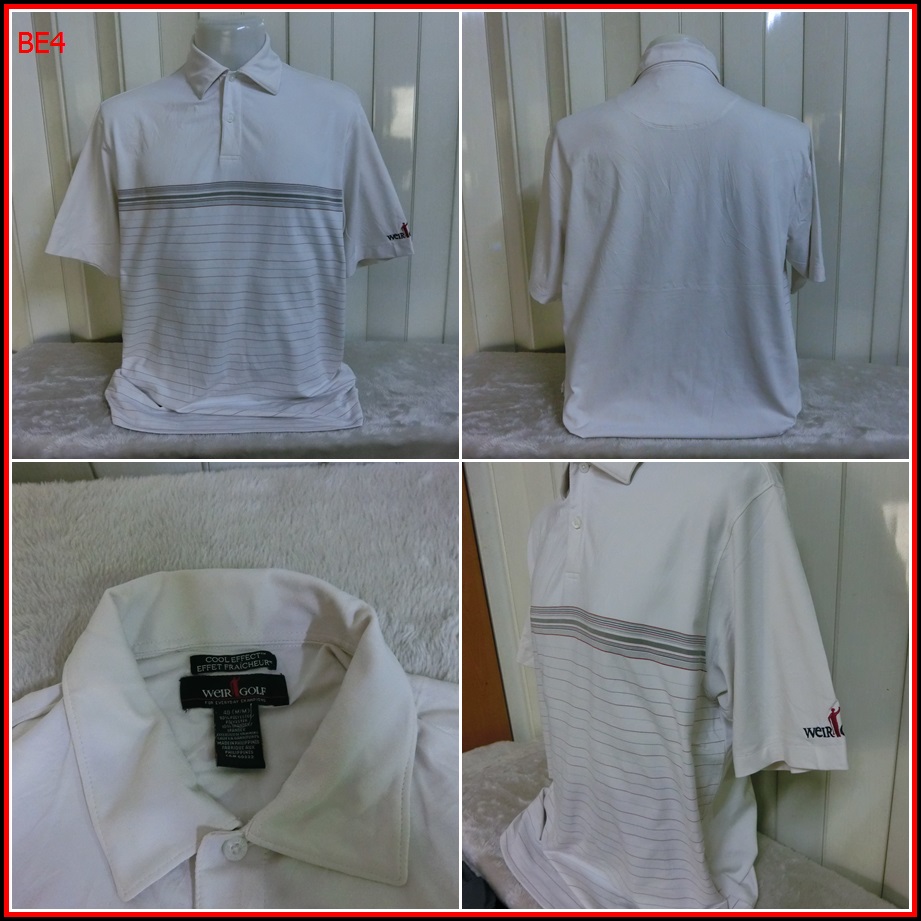 BE4. WEIR GOLF / COOL EFFECT  เสื้อใส่ออกทริปกลางแจ้ง ตกปลา เดินป่า แคมปิ้ง สภาพดี ไม่มีตำหนิ เนื้อผ